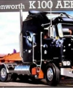 1/25 SCALE REVELL KENWORTH K100 AERODYNE MODEL TRUCK KIT #07546