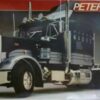 1/25 SCALE REVELL PETERBILT 359 BLACK MAGIC MODEL TRUCK KIT #7410
