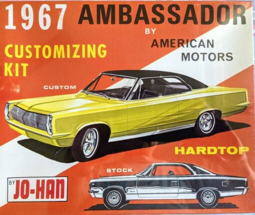 ULTRA RARE! *FACTORY-SEALED ORIGINAL JOHAN 1967 AMBASSADOR KIT *NIB *SUPER NICE!