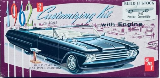 AMT 1/25 1962 Pontiac Convertible 3in1 Advance Customizing Kit Vintage K612C