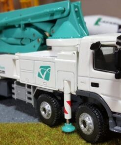 1/50 Scale Model Korea DY (Mercedes-Benz Actros Truck) Concrete Pump Truck Diecast Model