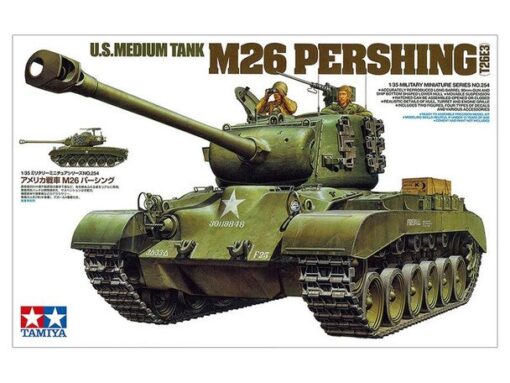 1/35 Tamiya Us Med Tank M26 Pershing Plastic Model Kit